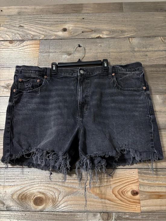 American Eagle Outfitters Pants - American eagle ex boyfriend black denim shorts